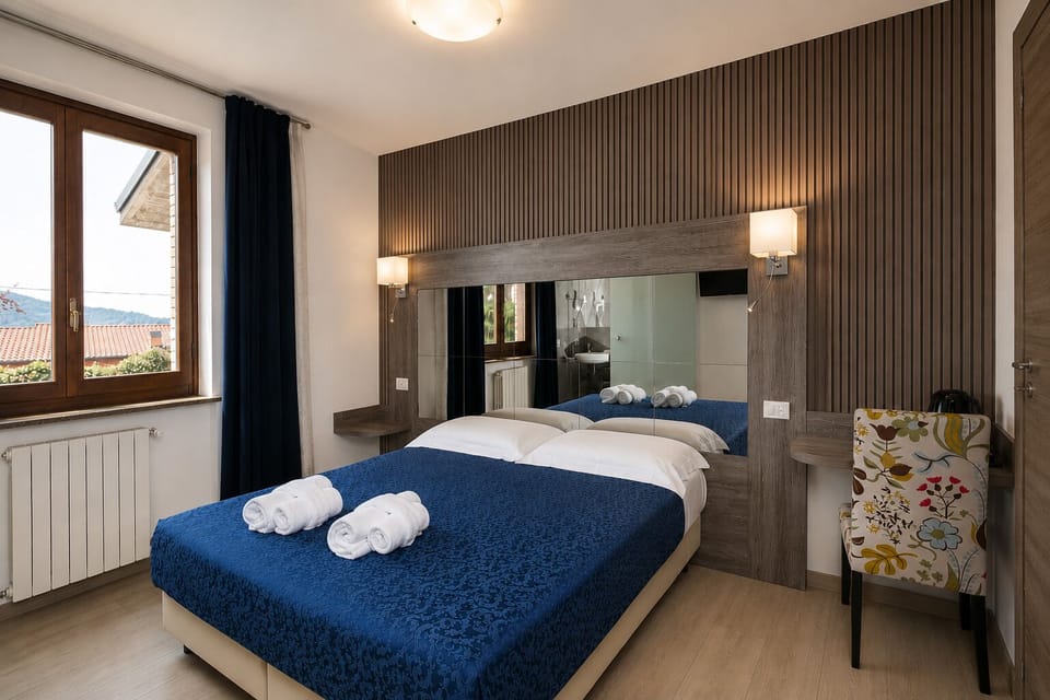 Standard Double or Twin Room | Desk, laptop workspace, WiFi (free), bed sheets