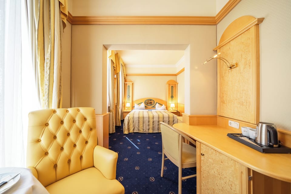 Panoramic Double Room | Minibar, in-room safe, desk, blackout drapes
