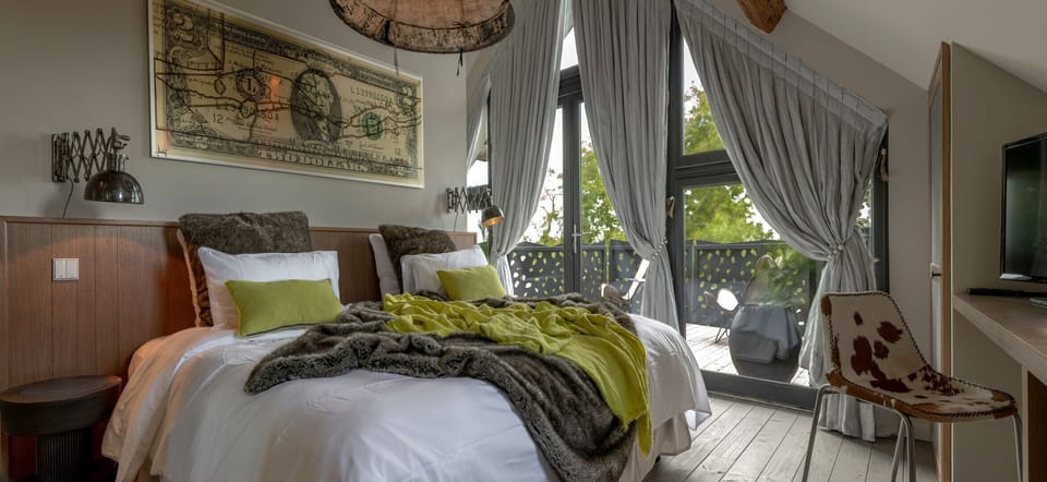Design Double Room, Park View | Egyptian cotton sheets, premium bedding, Select Comfort beds, minibar