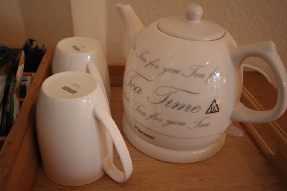 Deluxe-Suite für Captains | Living area | 80-cm flat-screen TV with cable channels, TV