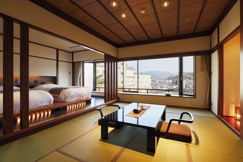 Tokinohana Japanese Modern Deluxe [A] | Premium bedding, minibar, in-room safe, laptop workspace