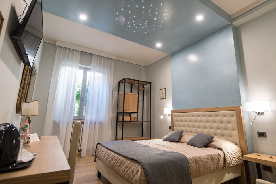 Comfort Room (Azzurra) | Premium bedding, down comforters, minibar, individually decorated