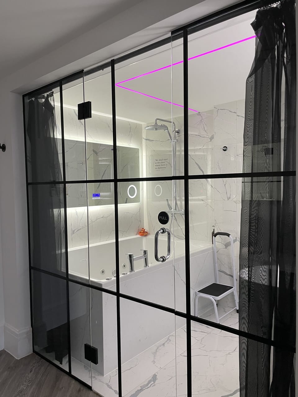 Design Double Room | Bathroom | Eco-friendly toiletries, hair dryer, towels, soap