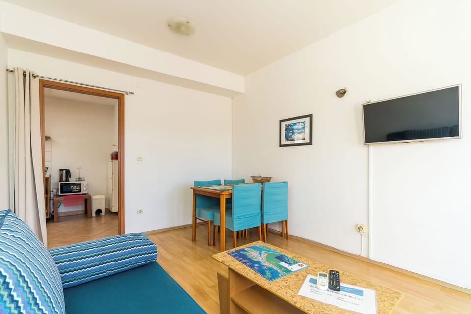 Apartment (Apartments Princ Hrvoje- One-Bedroom ) | Living room | TV