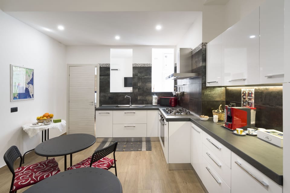 Shared fridge, microwave, coffee/tea maker, electric kettle