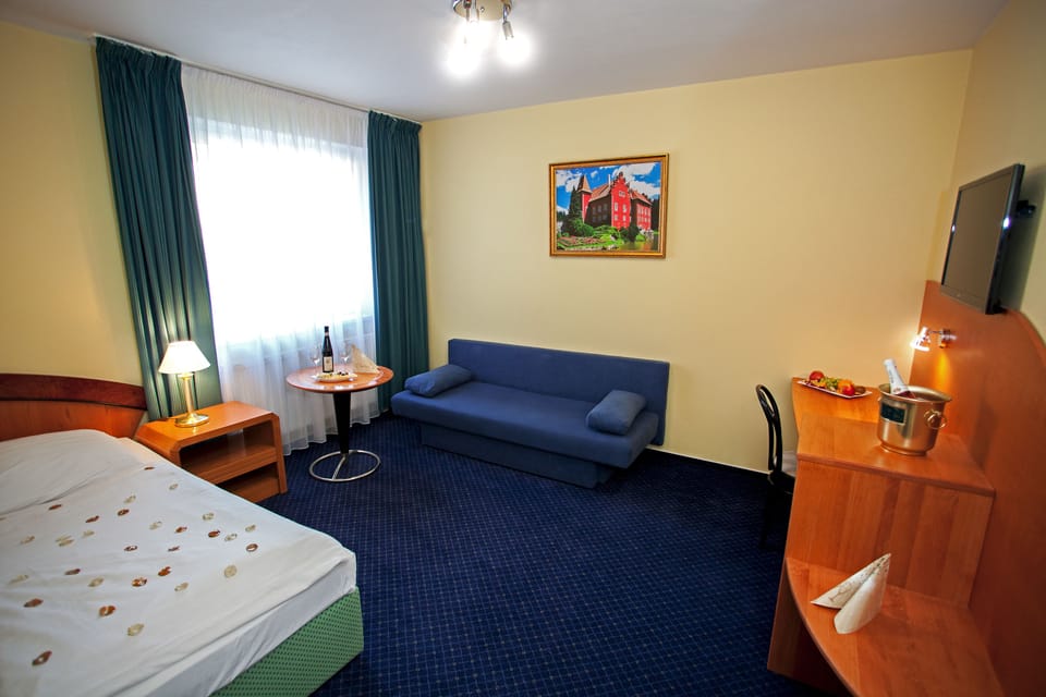 Single Room | Hypo-allergenic bedding available, in-room safe, desk, laptop workspace