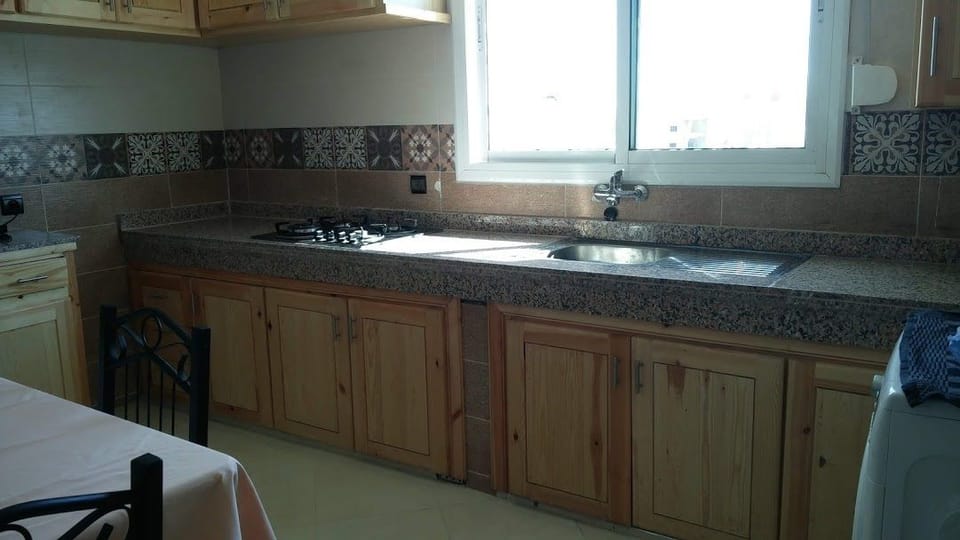 Apartment, 2 Bedrooms | Private kitchen | Fridge, microwave, stovetop, electric kettle