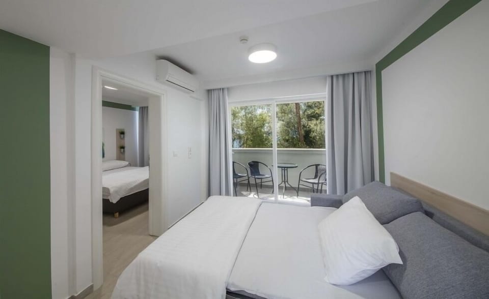 Superior family room with seaside balcony | View from room