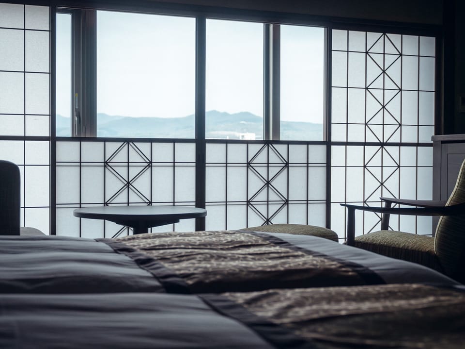 [Gagyutei] Suite with Open-Air Bath, Non Smoking | In-room safe, desk, free WiFi, bed sheets