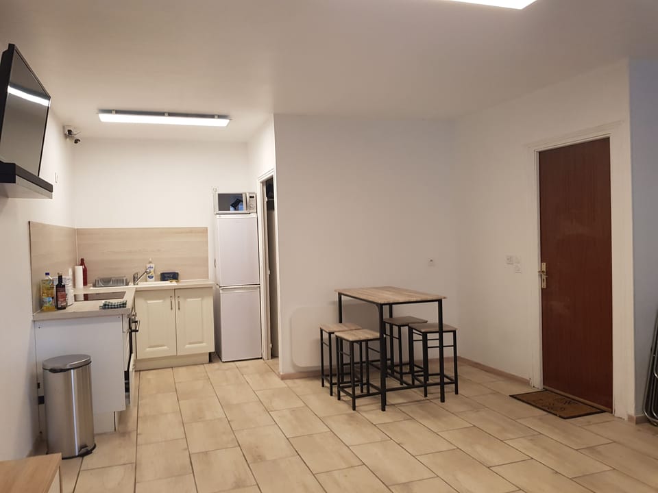 Interior entrance