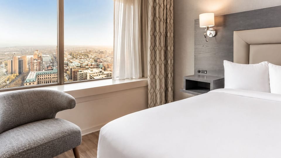 Deluxe Room, 2 Queen Beds | In-room safe, desk, blackout drapes, iron/ironing board