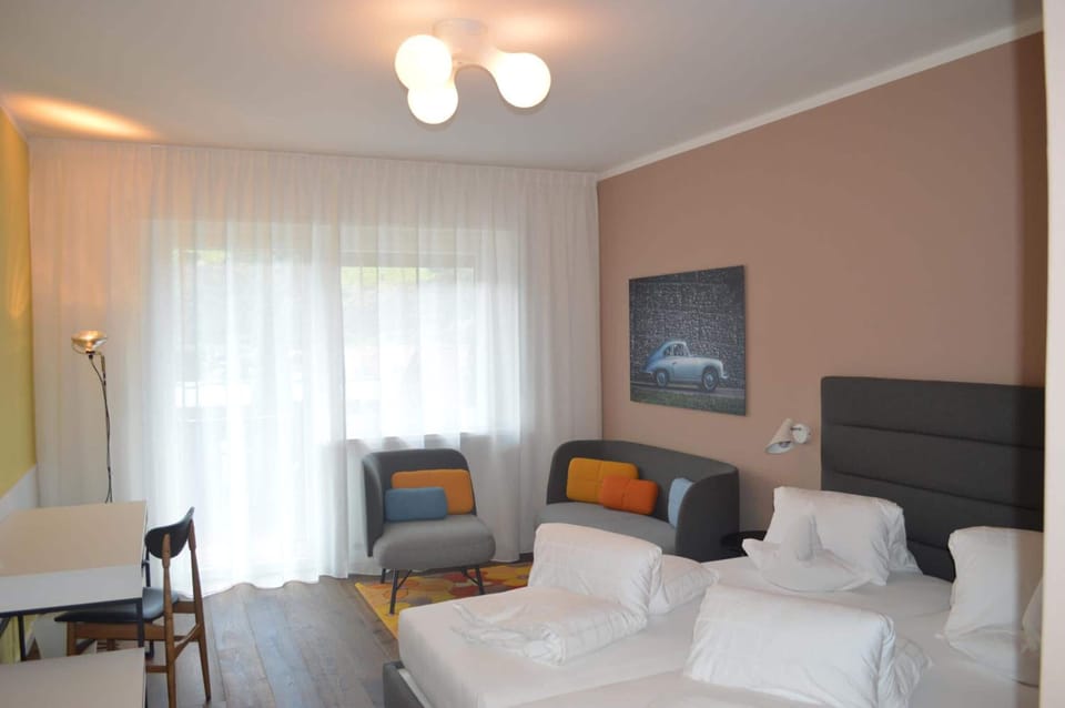 Premium bedding, pillowtop beds, desk, soundproofing