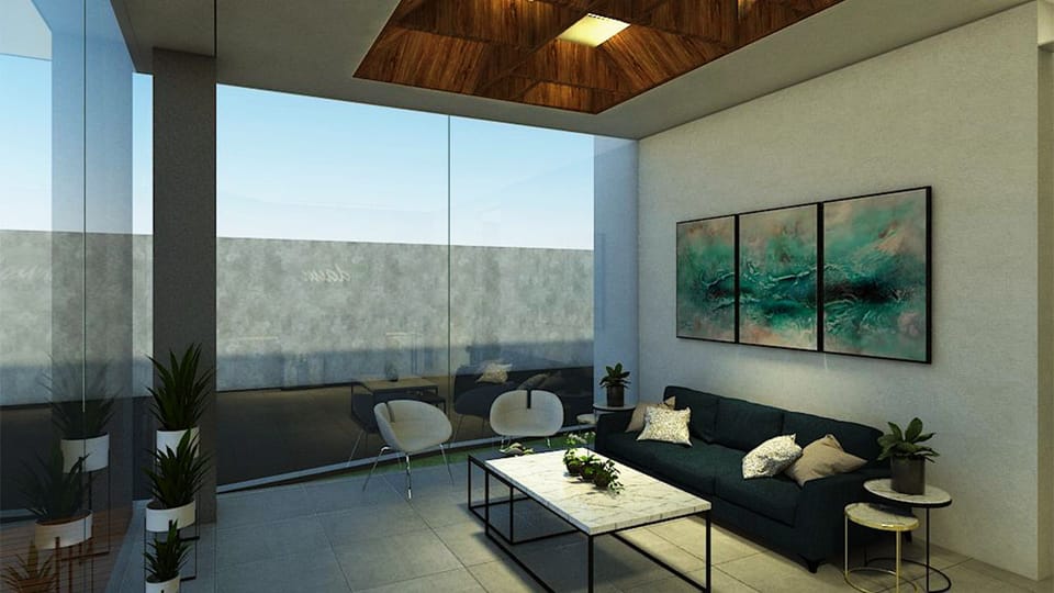 Lobby sitting area