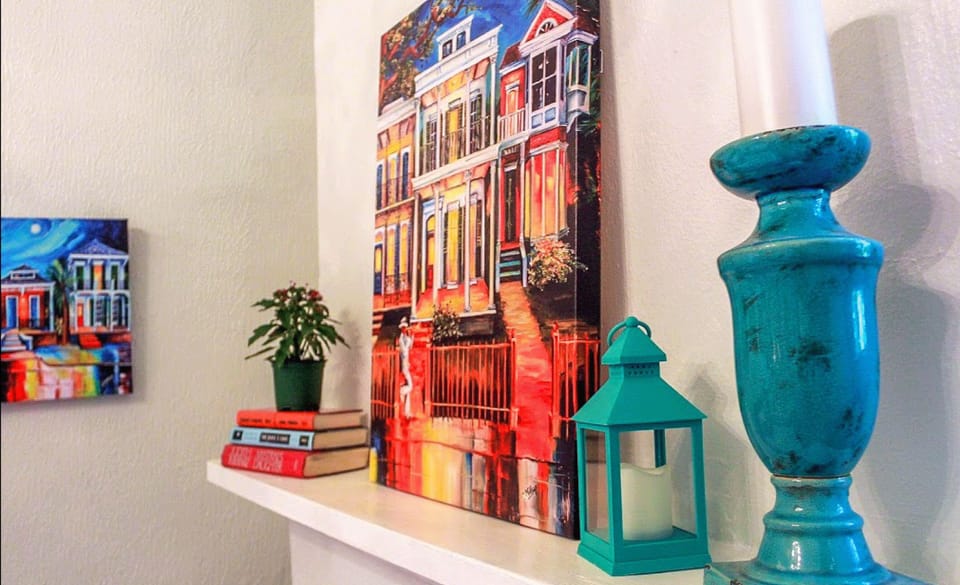 #9 Burgundy | Individually decorated, individually furnished, desk, laptop workspace