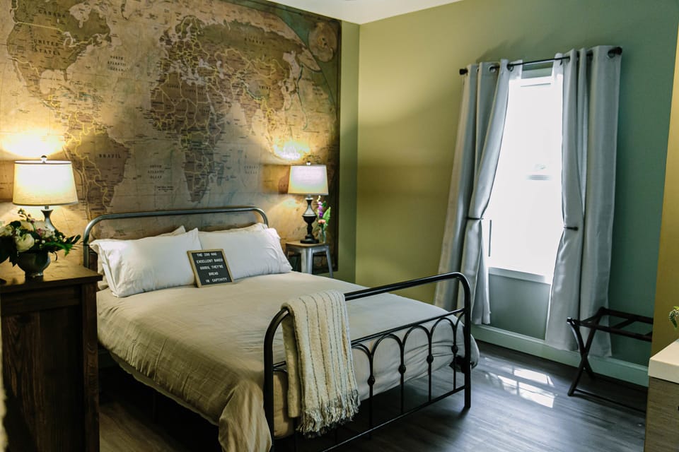 Premium bedding, memory foam beds, individually decorated
