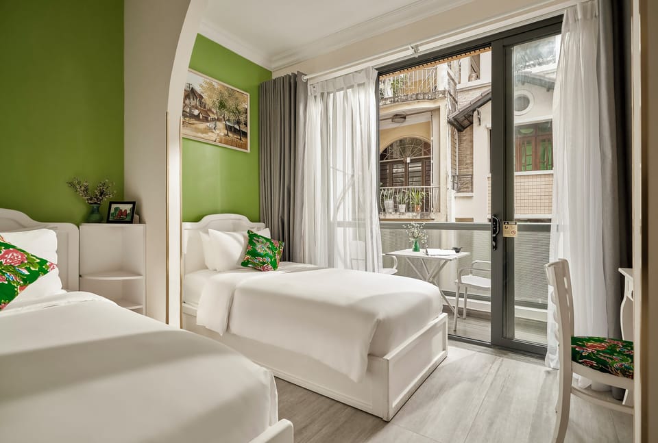 Deluxe Triple Room | Balcony view