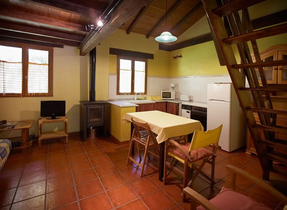 Apartment, 1 Bedroom, Ground Floor | Private kitchen | Full-size fridge, microwave, stovetop, toaster