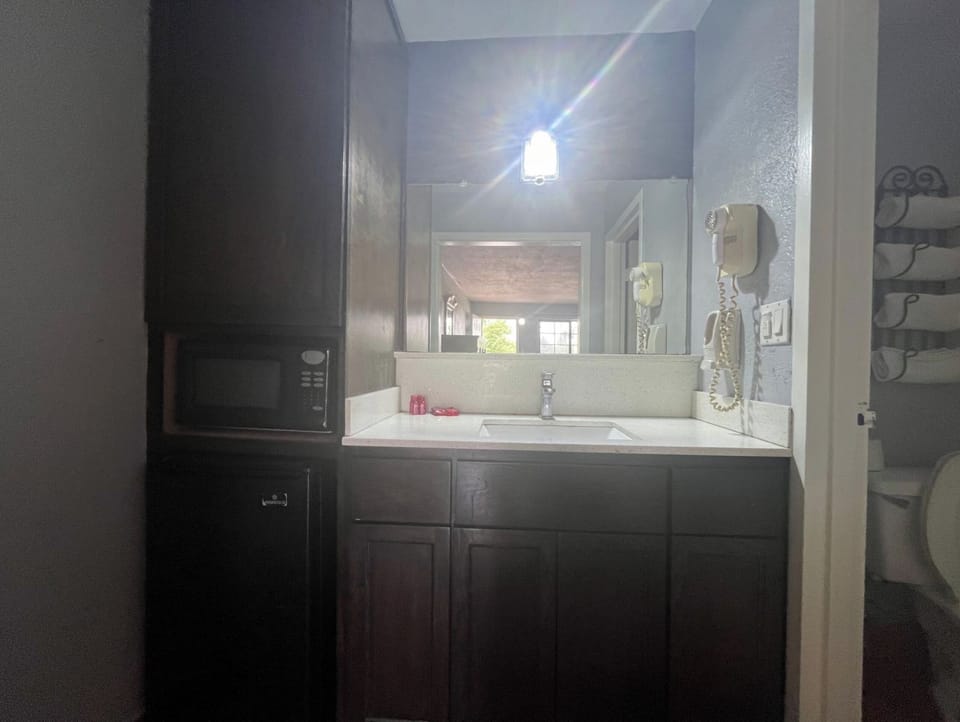 Free toiletries, hair dryer (on request), towels