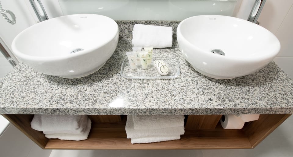 Business Double or Twin Room | Bathroom | Free toiletries, hair dryer, towels