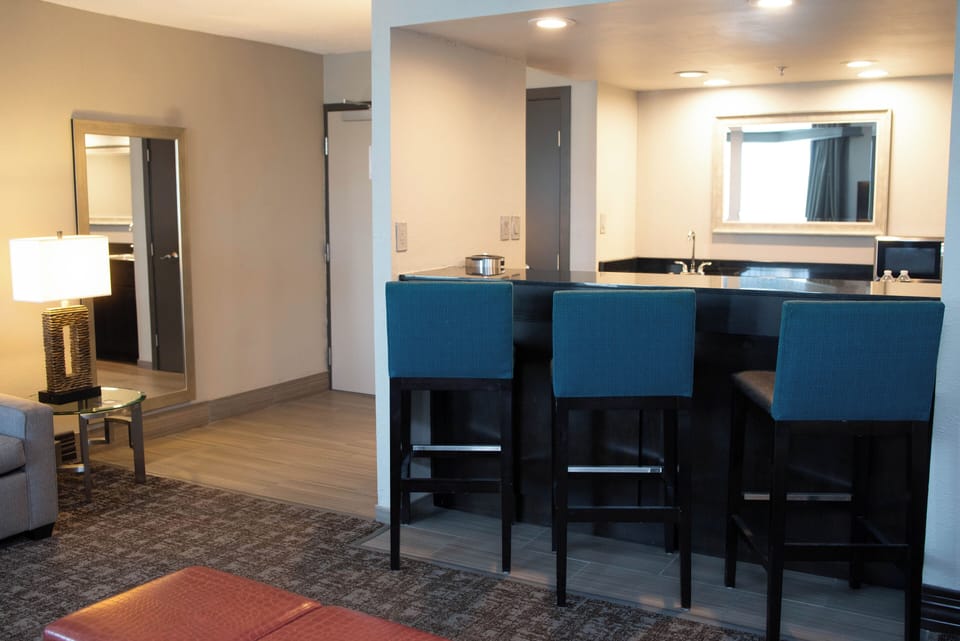 Junior Suite, 1 King Bed with Sofa bed | Living area | 37-inch LCD TV with digital channels, TV