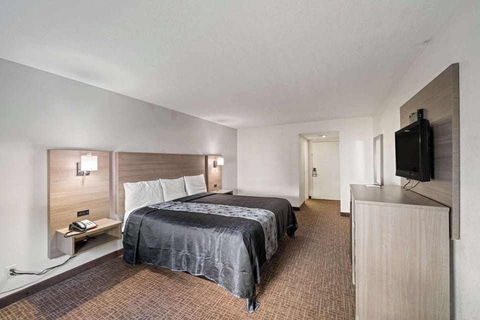 Room, 1 King Bed, Non Smoking | Blackout drapes, iron/ironing board, cribs (surcharge)