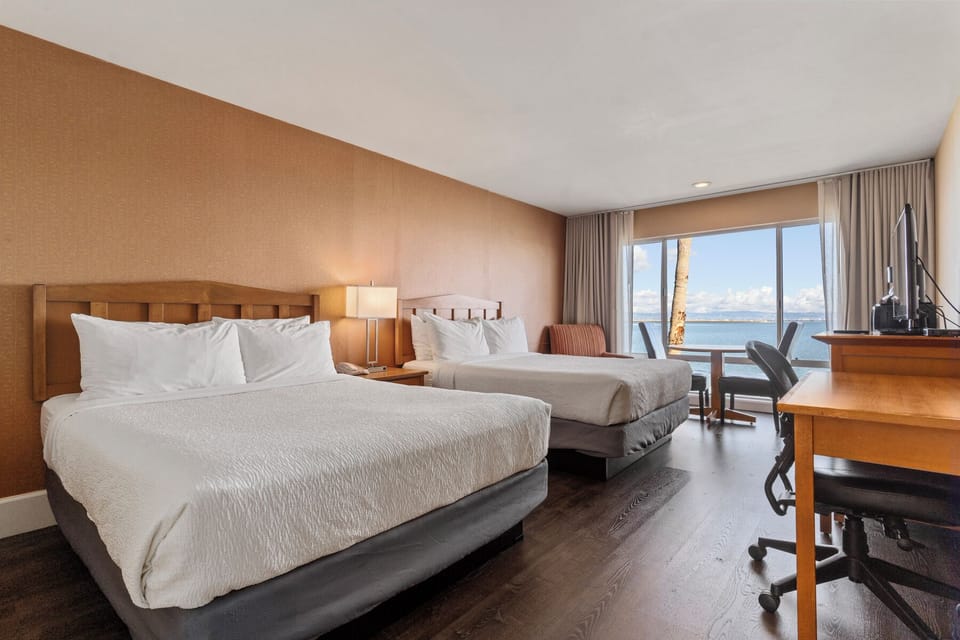 Room, 2 Queen Beds, Bay View | View from room