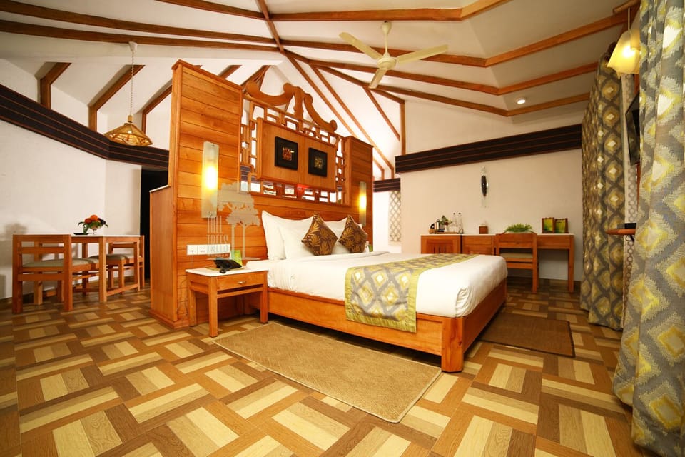Saffron Suite | Premium bedding, in-room safe, desk, iron/ironing board