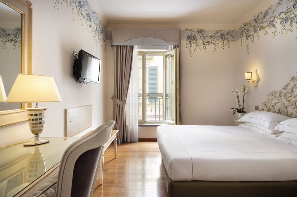 Premium bedding, minibar, in-room safe, desk