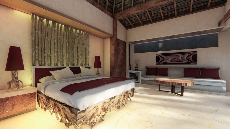 Double Room (Anahata) | In-room safe, desk, laptop workspace, blackout drapes