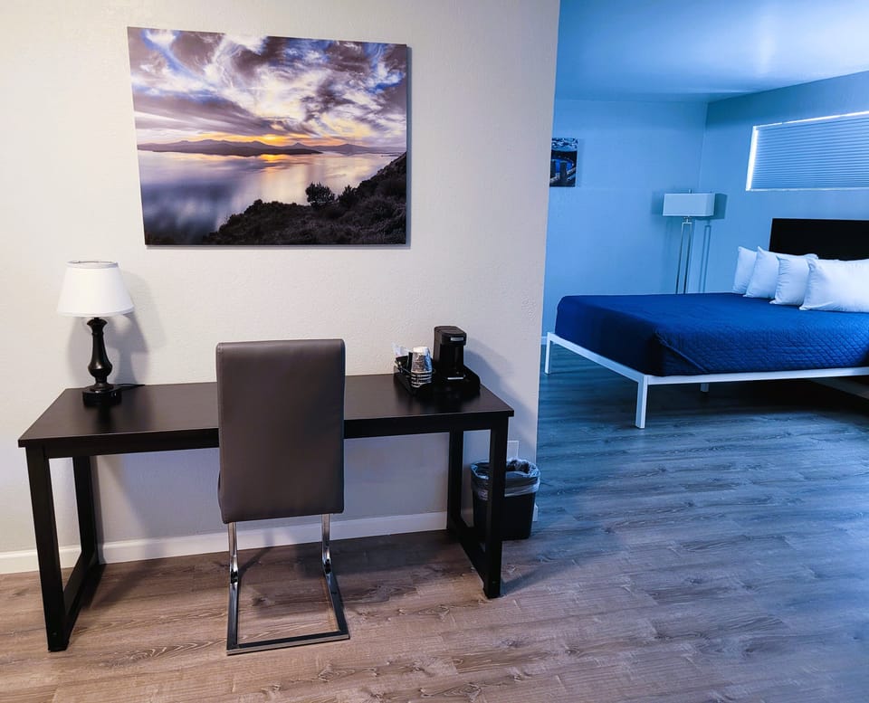 Desk, iron/ironing board, free WiFi, bed sheets