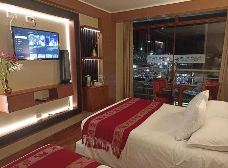 Standard Quadruple Room, 2 Double Beds, Ensuite | Down comforters, desk, soundproofing, WiFi (free)