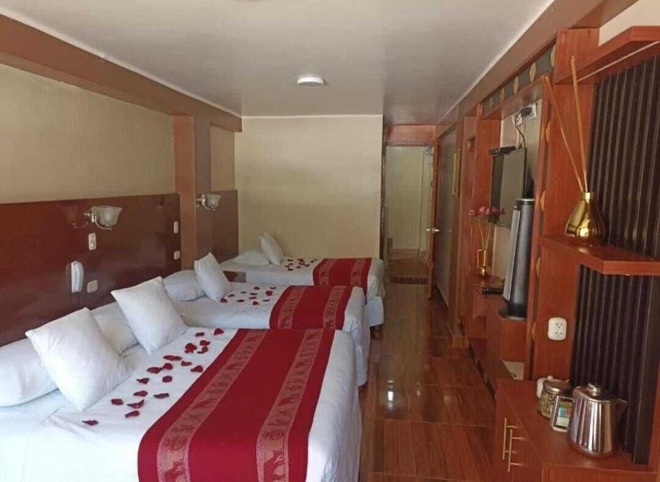 Basic Triple Room | Down comforters, desk, soundproofing, WiFi (free)