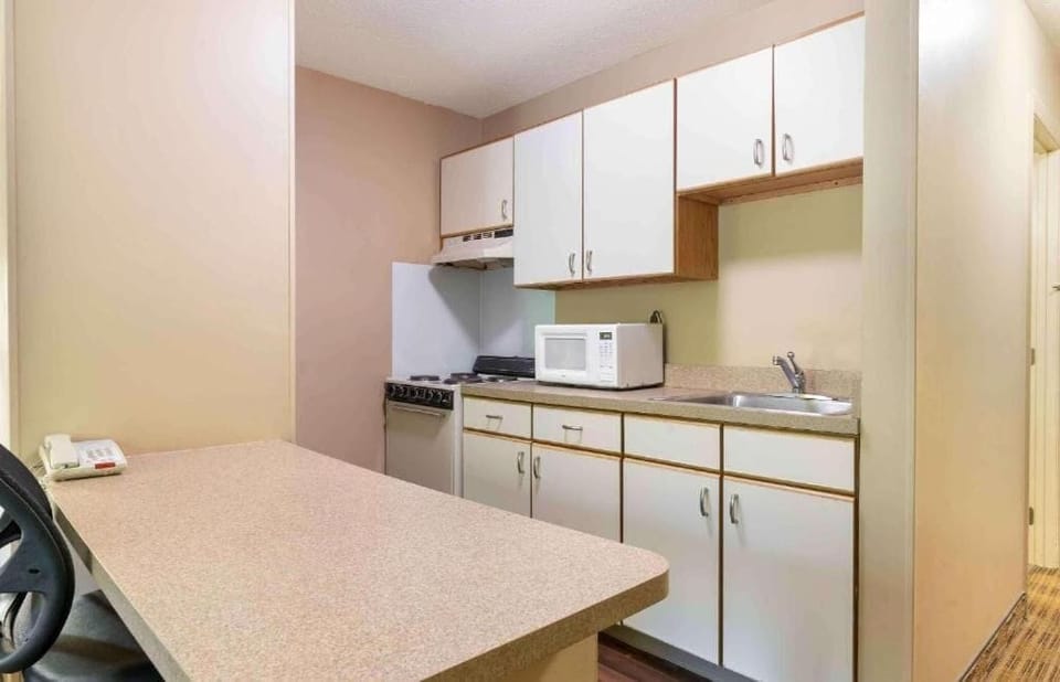 Standard Single Room | Private kitchen | Fridge, microwave, oven, stovetop