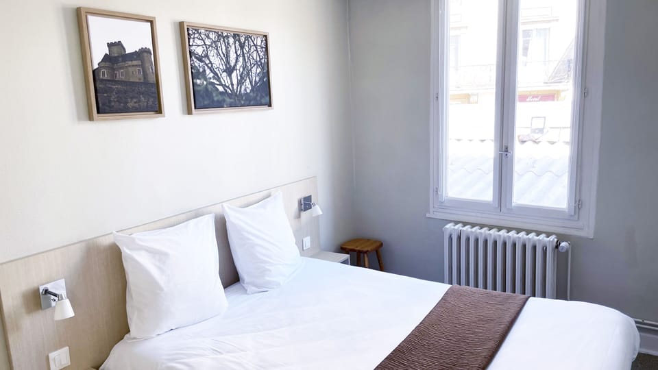 Comfort Double Room | Premium bedding, desk, blackout drapes, iron/ironing board
