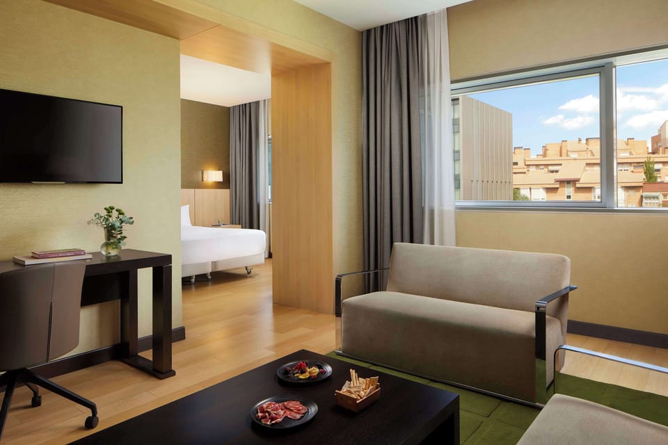 Minibar, in-room safe, desk, blackout drapes