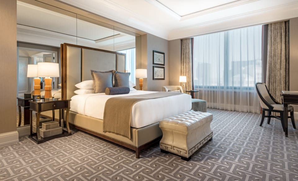 Pillowtop beds, in-room safe, desk, blackout drapes
