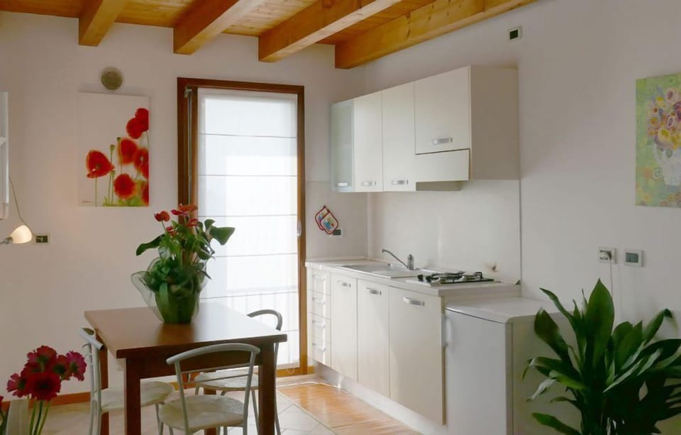 Apartment, 1 Bedroom (2 Adults) | Private kitchen | Full-size fridge, stovetop, highchair, cookware/dishes/utensils