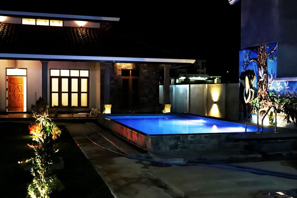 Front of property - evening/night