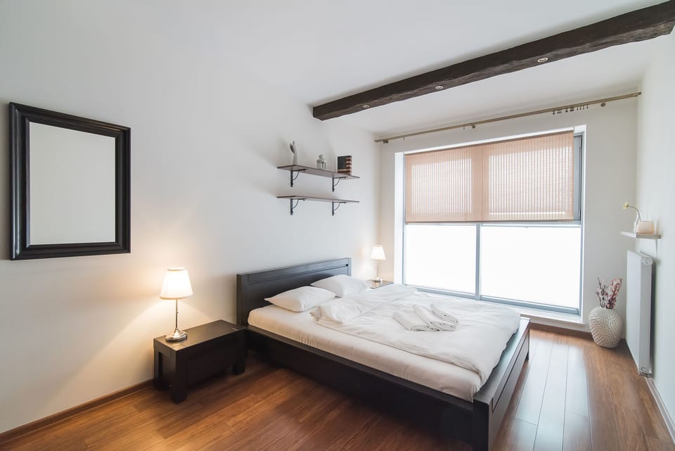 Deluxe Apartment, 2 Bedrooms | Shared kitchen facilities | Coffee/tea maker, full-size fridge, microwave, oven