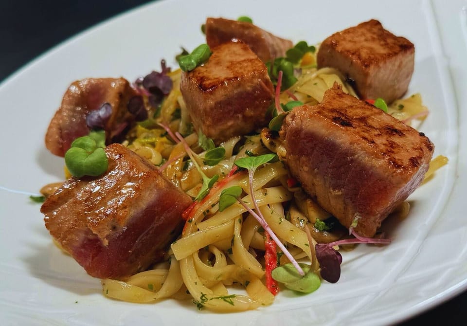 Lunch and dinner served, Regional cuisine