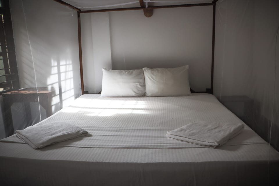 Hypo-allergenic bedding, individually decorated, individually furnished