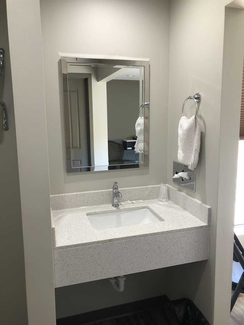 Non Smoking Double Queen Bed | Blackout drapes, iron/ironing board, free WiFi, bed sheets