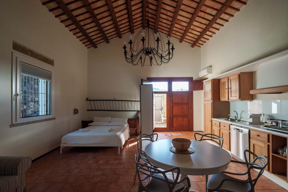 Deluxe Studio Suite | Living area | Flat-screen TV