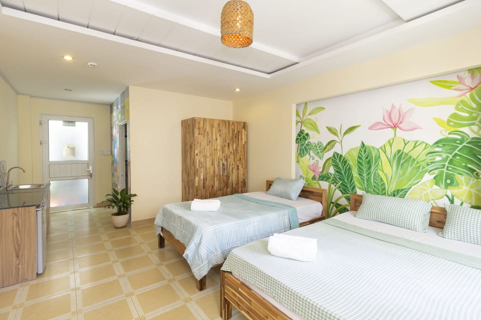 Family Studio | Pillowtop beds, minibar, desk, blackout drapes