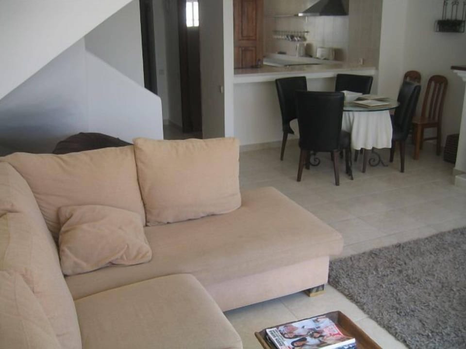 Flat-screen TV, DVD player