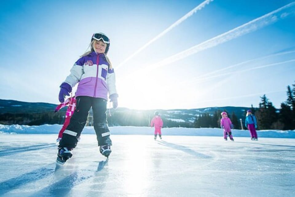Ice skating