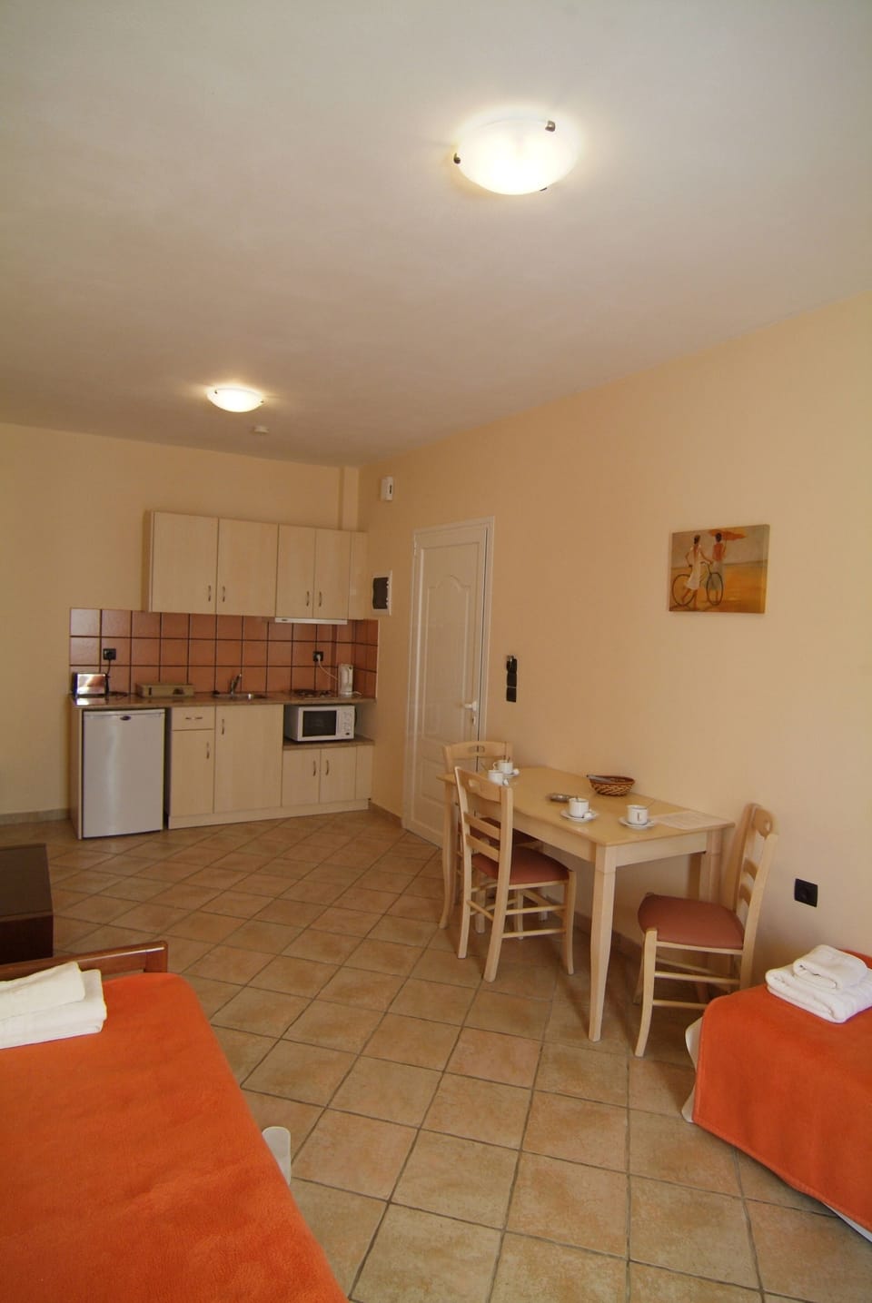 Classic Quadruple Room | Private kitchen | Fridge, microwave, stovetop, electric kettle