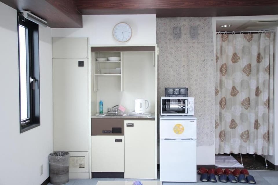 Family room with terrace | Private kitchenette | Fridge, microwave, stovetop, electric kettle