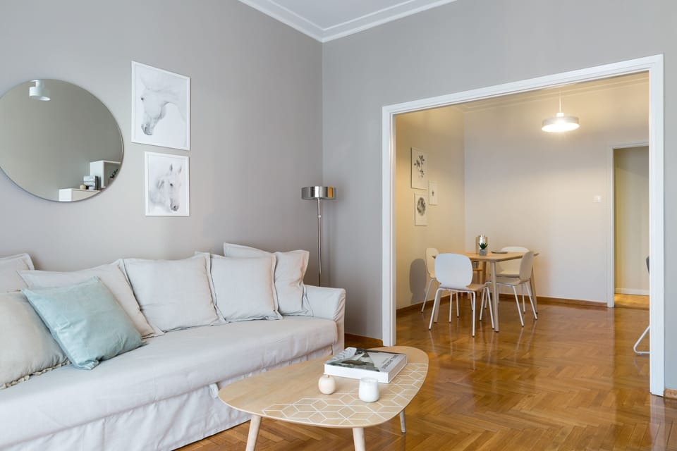 Apartment, 1 Bedroom | Living area | 43-inch flat-screen TV with satellite channels, Smart TV, Netflix