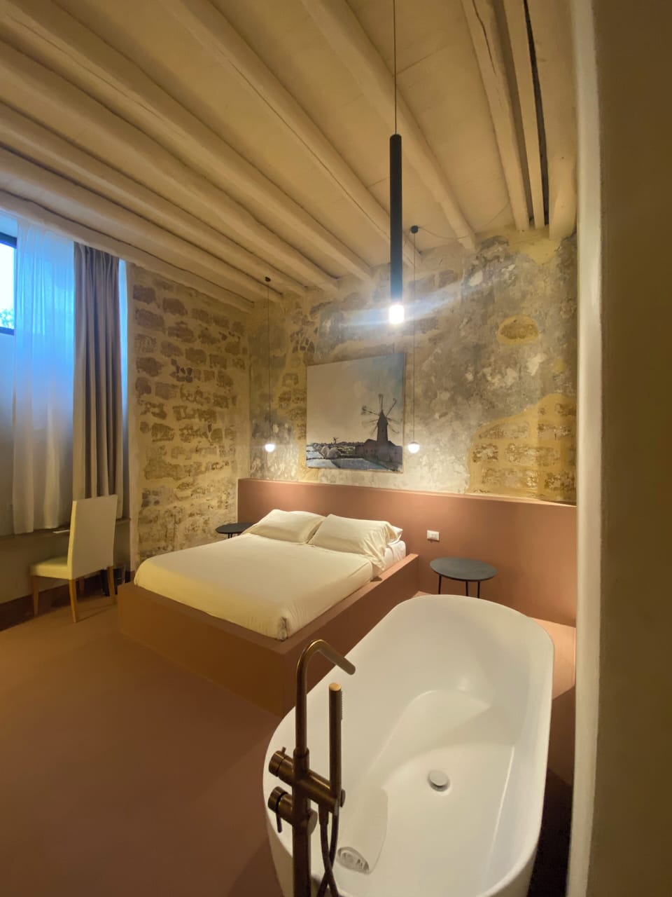 Suite a Corte | Frette Italian sheets, premium bedding, down comforters, minibar